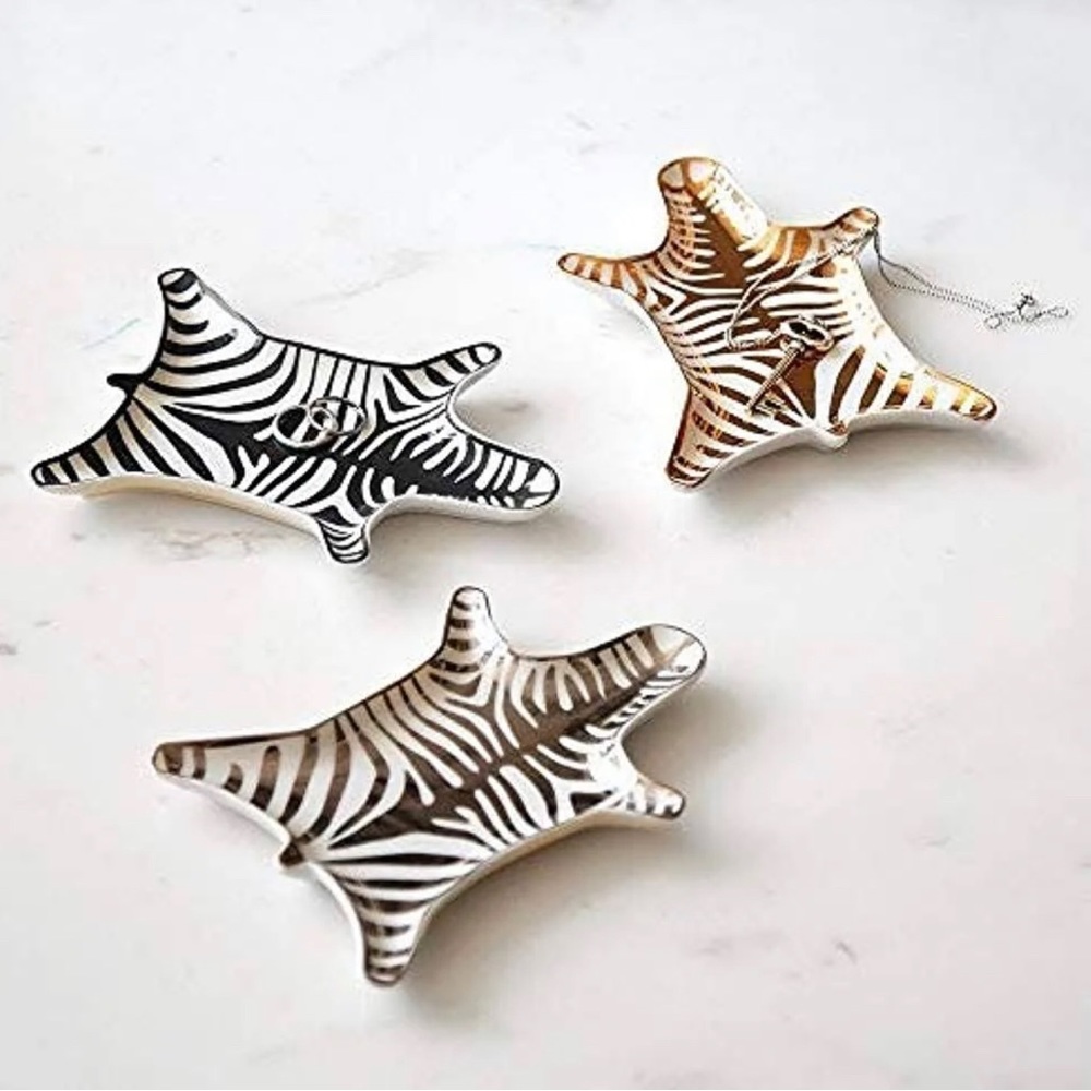 Jonathan Adler ZEBRA STACKING DISH